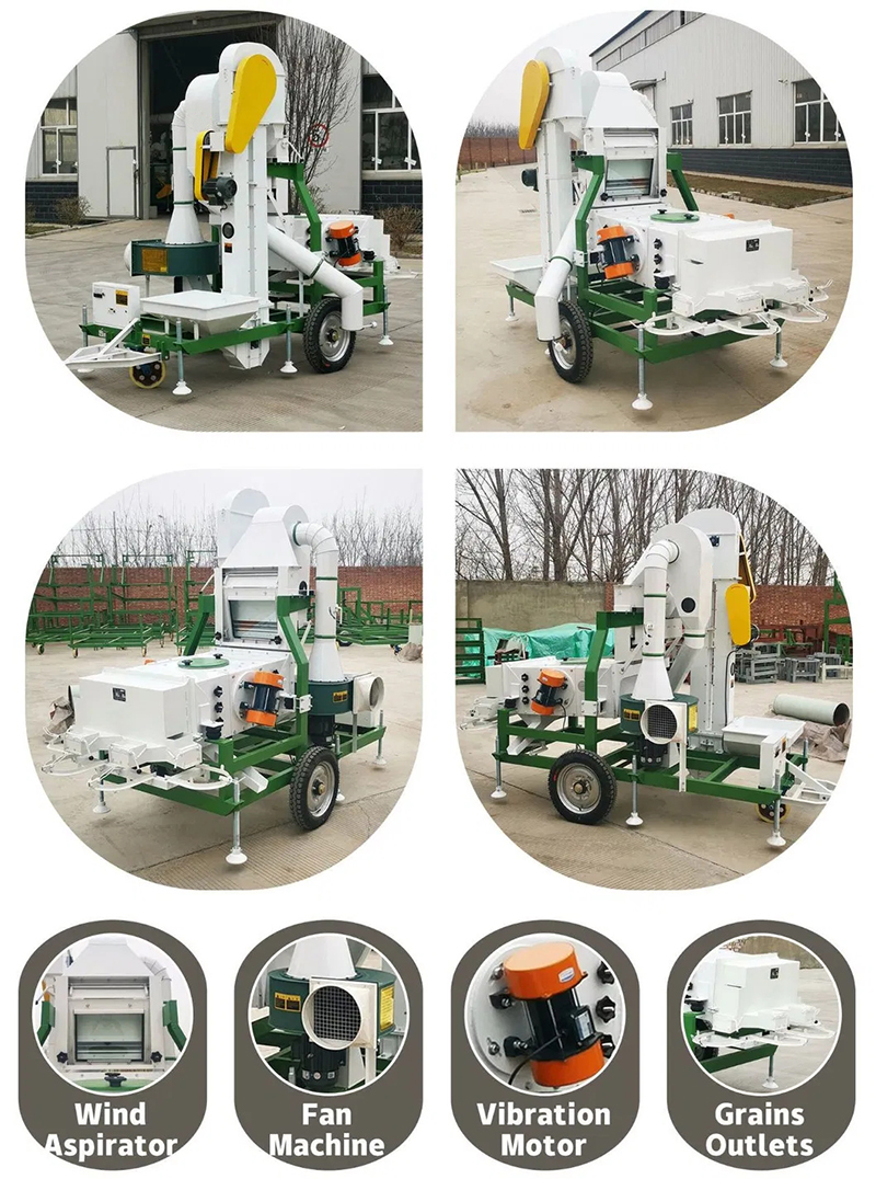 Wheat Air screen cleaner